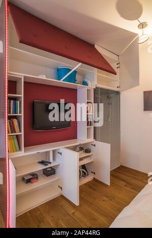 Wien, moderne Kleinwohnung - Vienna, Moderno appartamento piccolo Foto Stock