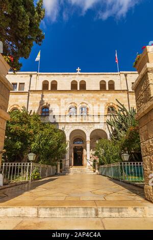 Ingresso all'ospedale austriaco Foto Stock