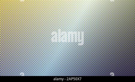Colorful Halftone Background Design Template, Modern Pop Art, Abstract Dots Pattern Illustration, Vintage Texture Element, Dark Green Grey Gradation Illustrazione Vettoriale