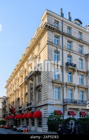 Türkei, Istanbul, Beyoglu, Hotel Pera Palas, das Traditionshotel ist eines der noch bestehenden großen Eisenbahnhotels der epoca Gründerzeit Foto Stock