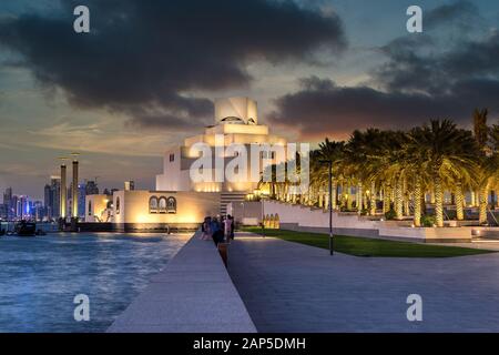 Il Museo di Arte Islamica di Doha Foto Stock