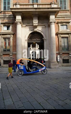 L'Accademia di Brera, il quartiere di Brera, Milano, Lombardia, Italia, Europa Foto Stock