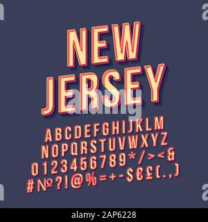 Vintage Jersey Font Numbers Stock Illustrations – 564 Vintage Jersey Font  Numbers Stock Illustrations, Vectors & Clipart - Dreamstime