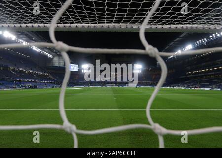 Londra, Inghilterra - Gennaio 21st una vista generale dello stadio durante il match di Premier League tra Chelsea e Arsenal a Stamford Bridge, Londra martedì 21 gennaio 2020. (Credit: Jacques Feeney | MI News) solo uso editoriale. Credito: MI News & Sport /Alamy Live News Foto Stock