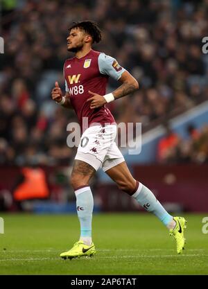 Aston Villa Tyrone Mings durante il match di Premier League a Villa Park, Birmingham. Foto Stock