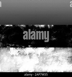 Un abstract in bianco e nero grunge immagine di sfondo. Foto Stock