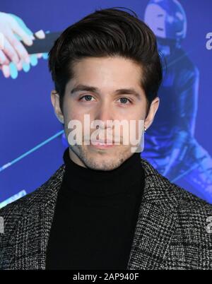 21 Gennaio 2020 - Los Angeles, California - Brandon Larracuente. La "Volta" Di Los Angeles Premiere Del Cirque Du Soleil Si È Tenuta Al Dodger Stadium. (Credit Image: © Birdie Thompson/AdMedia Via ZUMA Wire) Foto Stock