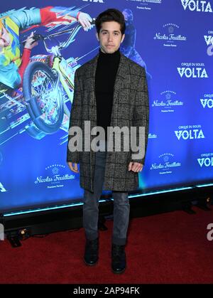 21 Gennaio 2020 - Los Angeles, California - Brandon Larracuente. La "Volta" Di Los Angeles Premiere Del Cirque Du Soleil Si È Tenuta Al Dodger Stadium. (Credit Image: © Birdie Thompson/AdMedia Via ZUMA Wire) Foto Stock