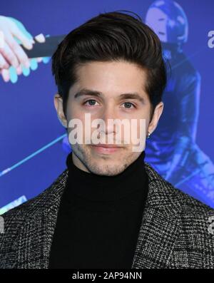 21 Gennaio 2020 - Los Angeles, California - Brandon Larracuente. La "Volta" Di Los Angeles Premiere Del Cirque Du Soleil Si È Tenuta Al Dodger Stadium. (Credit Image: © Birdie Thompson/AdMedia Via ZUMA Wire) Foto Stock