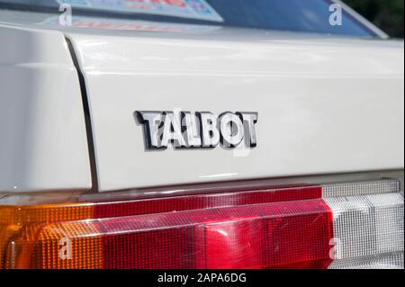 1981 Talbot Tagora berlina classica, l'ultima vettura introdotta dal costruttore Foto Stock