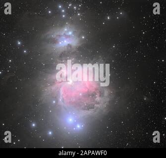 La nebulosa di Orione Foto Stock