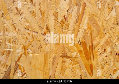 primo piano pannello di legno pressato sfondo, texture perfetta Foto Stock