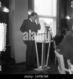 Hall di apertura del Carlton Hotel. Data Di Apertura: 16 Ottobre 1952 Parole Chiave: Aperture Nome Personale: Carlton Hotel Foto Stock