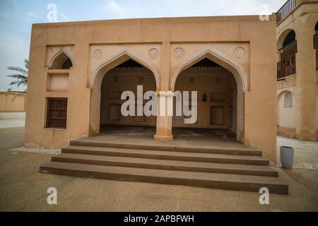 Doha, Qatar - 19 gennaio 2020 : bella immagine del Museo Nazionale del Qatar Foto Stock