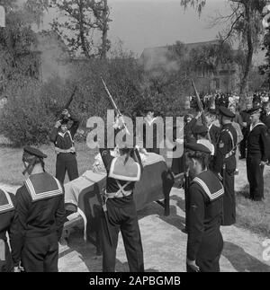 Funerale Stoker Terza Classe Data: 11 Agosto 1947 Parole Chiave: Funerale Foto Stock