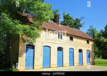 Haus Memmingen è una città del Bayern/Germania con molte attrazioni storiche Foto Stock