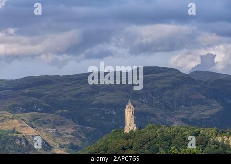 Regno Unito, Scozia, Stirling, Il Monumento Nazionale Di Wallace Foto Stock