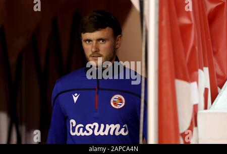 Reading’s John Swift davanti alla partita del campionato Sky Bet al City Ground di Nottingham. Foto Stock