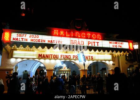 Santa Barbara, California, Stati Uniti. 22nd Gen 2020. Atmosfera al Maltin Master Award al 35th Annual Santa Barbara International Film Festival al Arlington Theatre il 22 gennaio 2020 a Santa Barbara, California. Credit: Cra Sh/Image Space/Media Punch/Alamy Live News Credit: Mediapunch Inc/Alamy Live News Foto Stock