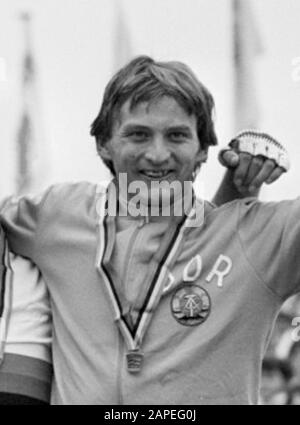 Campionati Mondiali Di Ciclismo 1979 A Valkenburg. Bernd Drogan; Foto Stock