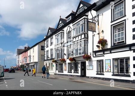 Dovey Inn, Aberdovey, Aberdyfi, Galles Foto Stock