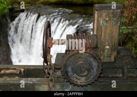 Forno Dyfi, Machynllleth, Galles Foto Stock