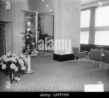 Hall di apertura del Carlton Hotel. Data Di Apertura: 16 Ottobre 1952 Parole Chiave: Aperture Nome Personale: Carlton Hotel Foto Stock