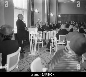 Hall di apertura del Carlton Hotel. Data Di Apertura: 16 Ottobre 1952 Parole Chiave: Aperture Nome Personale: Carlton Hotel Foto Stock