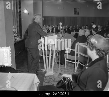 Hall di apertura del Carlton Hotel. Data Di Apertura: 16 Ottobre 1952 Parole Chiave: Aperture Nome Personale: Carlton Hotel Foto Stock