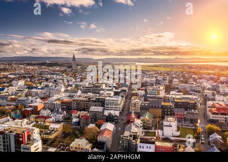 Reykjavik, Islanda Foto Stock