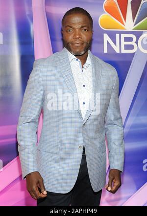 New YORK, NEW YORK - 23 GENNAIO: Reno Wilson partecipa alla NBC Midseason New York Press Junket al Four Seasons Hotel New York il 23 gennaio 2020 a New York City. Foto Stock