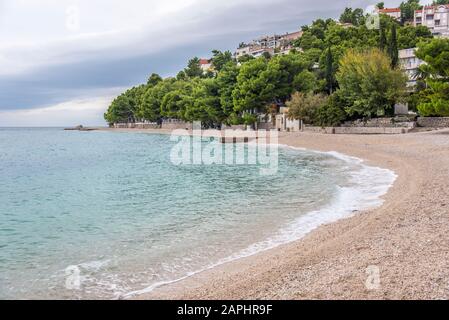 Baska Voda, Makarska, Dalmazia, Croazia Foto Stock