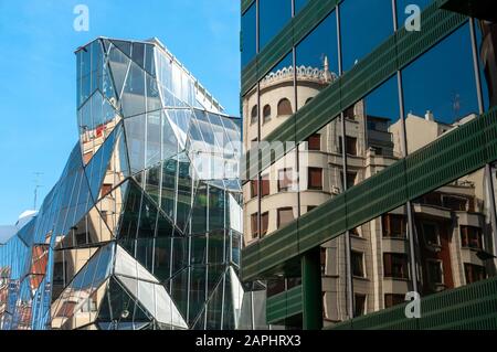 Il basco di sanità pubblica Ufficio Centrale edificio. Bilbao Biscay. Paesi Baschi, Spagna, Europa Foto Stock