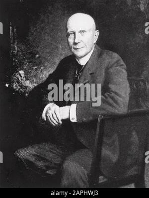 John D. ROCKEFELLER (1839-1937) magnate e filantropo americano di affari, circa 1910 Foto Stock