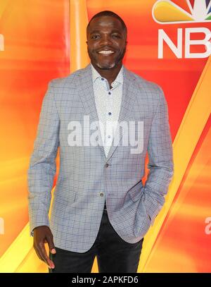 New York, NY, Stati Uniti. 23rd Gen 2020. Reno Wilson Agli Arrivi Della Nbc New York Winter Press Junket, Il Four Seasons New York, New York, Ny 23 Gennaio 2020. Credito: Cj Rivera/Everett Collection/Alamy Live News Foto Stock