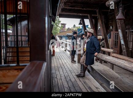 High chaparral, westernpark in Svezia Foto Stock