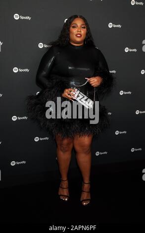 West Hollywood, Ca. 23rd Gen 2020. Lizzo, al Spotify Best New Artist 2020 Party presso i Lot Studios di West Hollywood, California, il 23 gennaio 2020. Credito: Faye Sadou/Media Punch/Alamy Live News Foto Stock