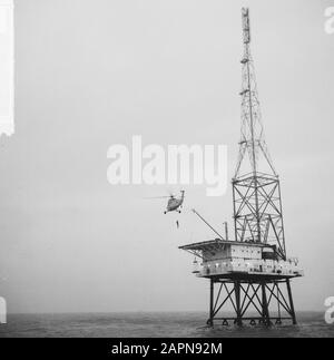 Isola REM occupata, Isola REM Data: 17 dicembre 1964 Parole Chiave: Occupazioni Nome dell'istituzione: Isola REM Foto Stock