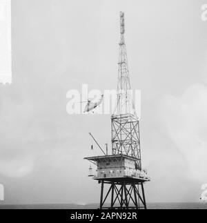 Isola REM occupata, Isola REM Data: 17 dicembre 1964 Parole Chiave: Occupazioni Nome dell'istituzione: Isola REM Foto Stock