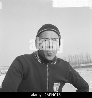 Il team di pattinaggio russo ha avuto riposo giorno, Eddy giornate di gioco (kop) Data: 20 gennaio 1966 Parole Chiave: Pattinaggio, sport Foto Stock