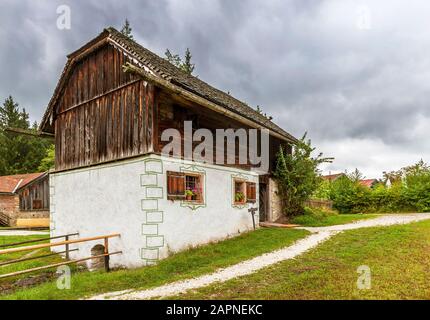 Visita al museo all'aperto di Salisburgo, Austria Foto Stock