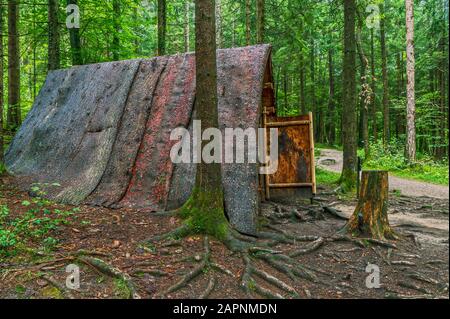 Visita al museo all'aperto di Salisburgo, Austria Foto Stock