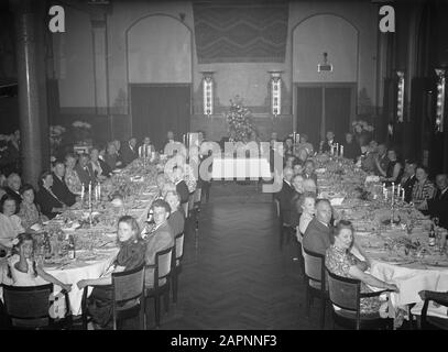 Azienda di ricevimento Boekel. Cena Data: 23 maggio 1948 Parole Chiave: Cena, ricevimenti Foto Stock