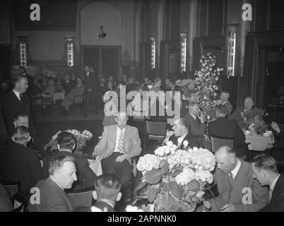 Azienda di ricevimento Boekel. Cena Data: 23 maggio 1948 Parole Chiave: Cena, ricevimenti Foto Stock