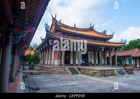 Il Tempio Confucio di Taipei Taiwan Foto Stock