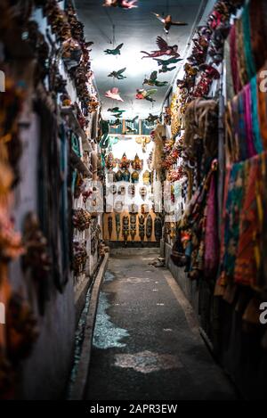 Negozio D'Arte Indonesiano Da Bali Foto Stock