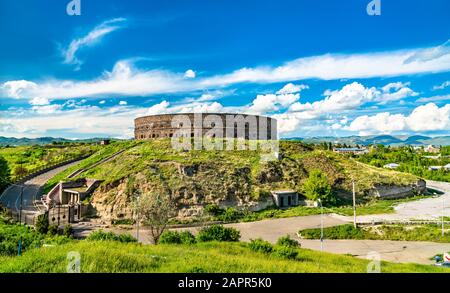 Sev Berd O Fortezza Nera A Gyumri, Armenia Foto Stock