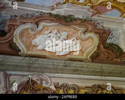 Villa Pisani, Stra, Ville Venete, Brenta, Veneto, Italia Foto Stock