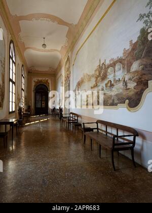 Villa Pisani, Stra, Ville Venete, Brenta, Veneto, Italia Foto Stock