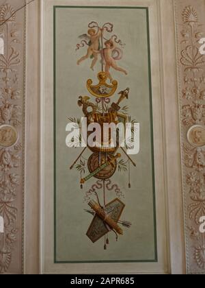 Villa Pisani, Stra, Ville Venete, Brenta, Veneto, Italia Foto Stock